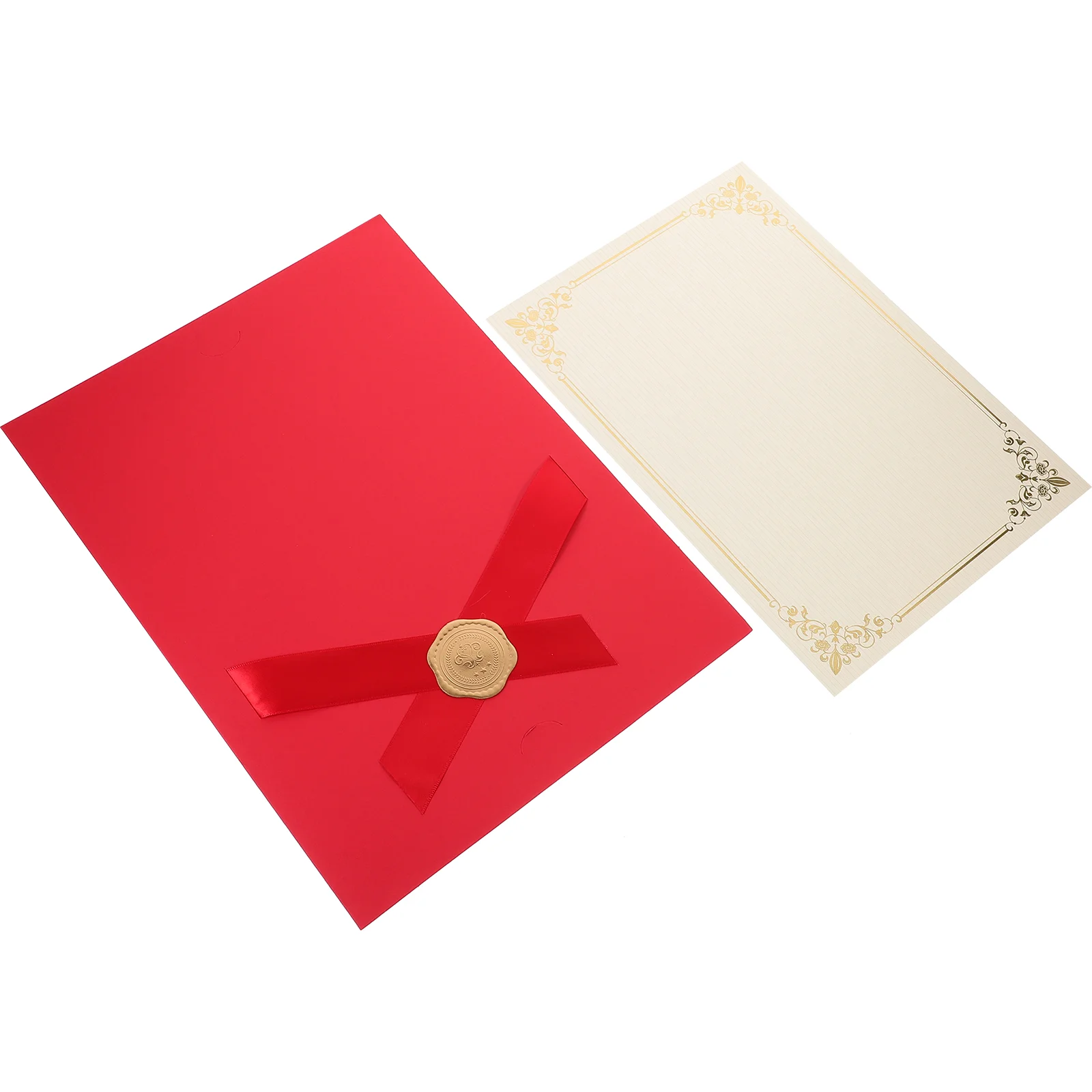 

Certificate Envelope Graduation Diploma Holder Cover Paper File Holders Document