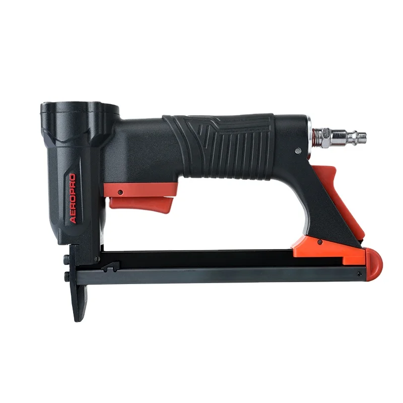 A7116 22 Ga Pneumatic Stapler Wide Crown Air Stapler Gun for Furniture Upholstery Stapler 22ga Nailers