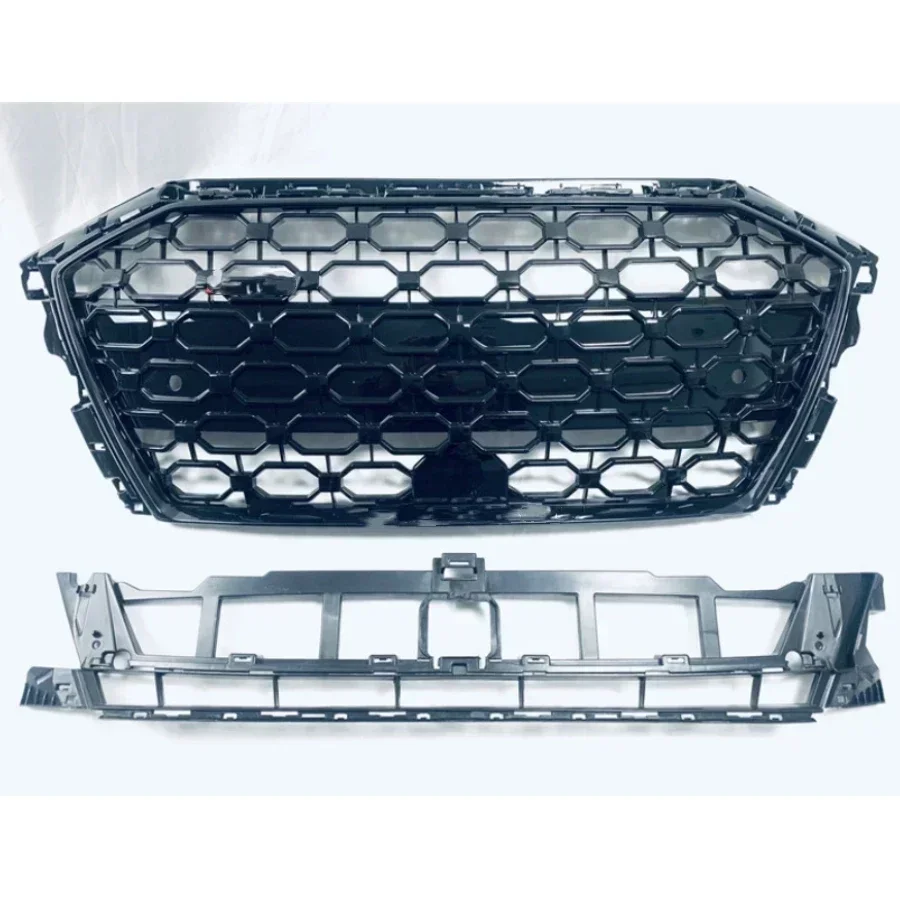 Customized Packaging Car Front Bumper Grill Center Grille  for  A3/S3 2021 2022 2023 (Refit for RS3 Style) for RS3 Grill