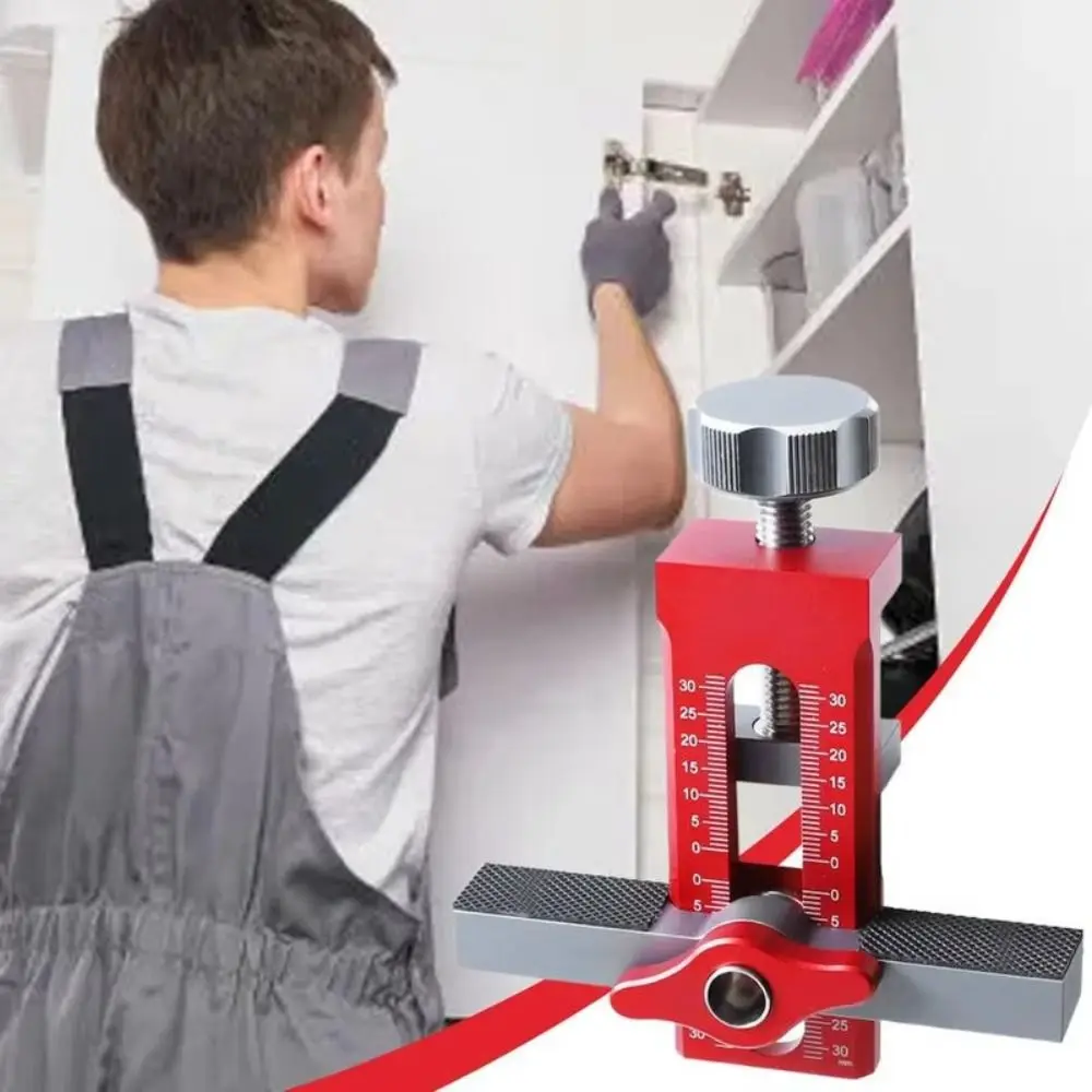 

Quick Positioning Cabinet Door Mounting Jig Stable Clamping Wear-resistant Cabinets Frame Install Clamp