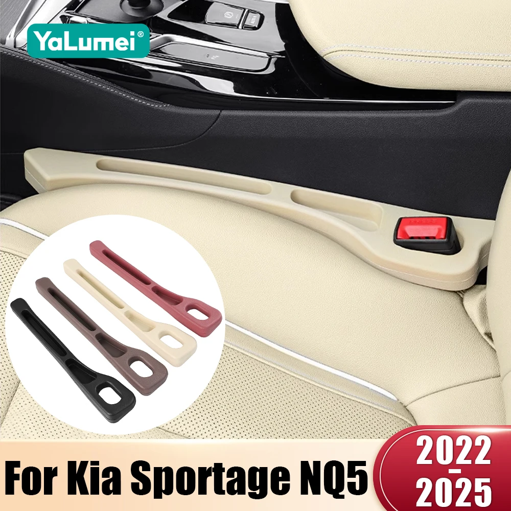 Für Kia Sportage 5 NQ5 MK5 2022 2023 2024 2025 2026 N Linie 2PCS Universal Auto Sitz Auslaufsicher Streifen lücke Lagerung Organizer