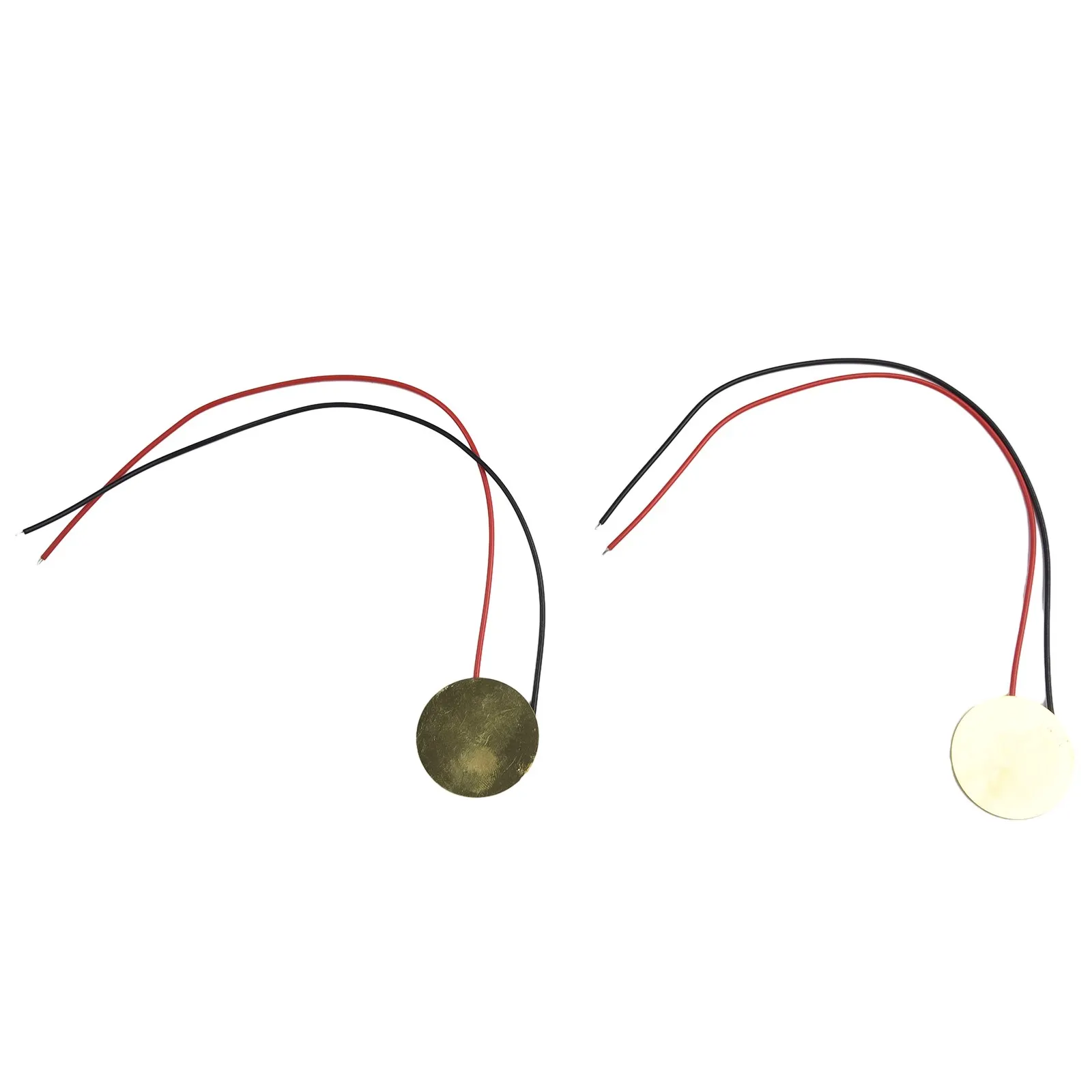 15x Piezo Disc Transducers 35mm 0.4mm Thick for Guitar Pickup Drum Trigger Stomper Box and Electronic Project Prototyping
