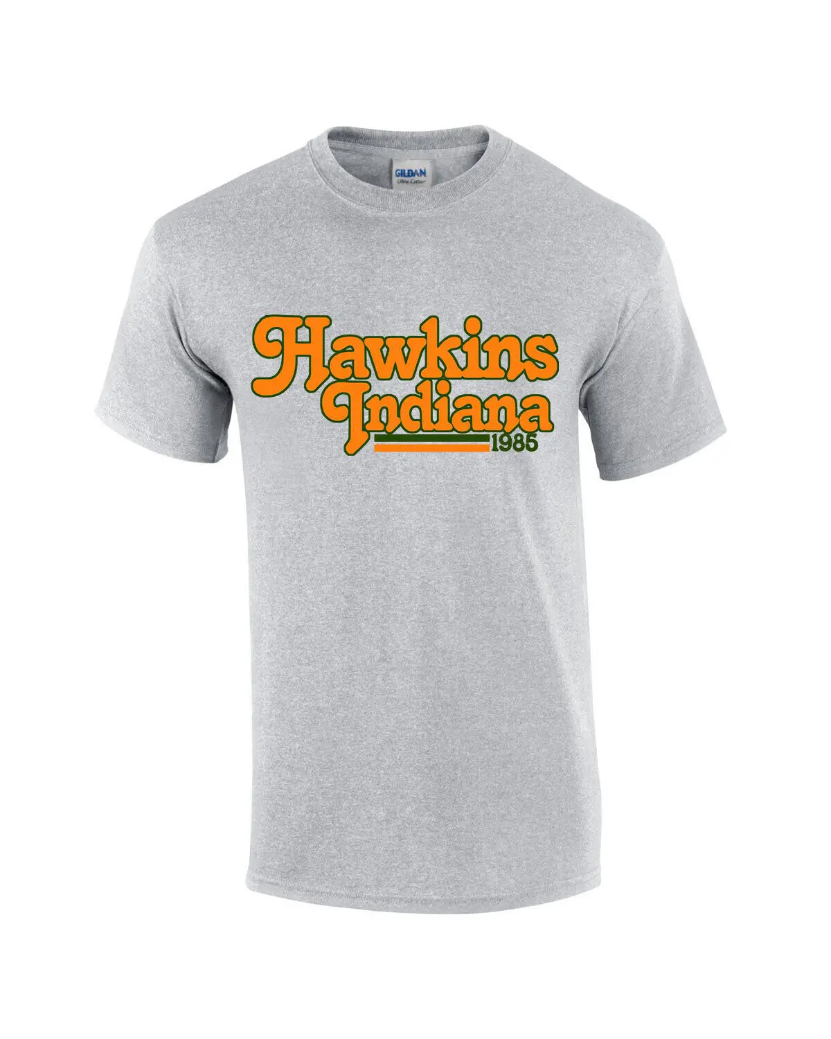 

Hawkins Indiana 1983 Upside Down TV Show Mens T shirt