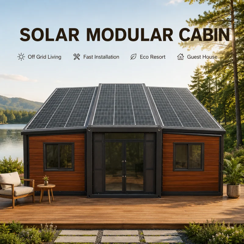 40Ft 20Ft Luxury Prefab Villa 2 3 4 5 Bedrooms Prefabricated Foldable Expandable Container House Portable Mobile Tiny Home