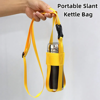 Outdoor Convenient And Adjustable Crossbody Kettle Backpack Travel Hiking Convenient Water Cup Storage Water Cup Protection Bag