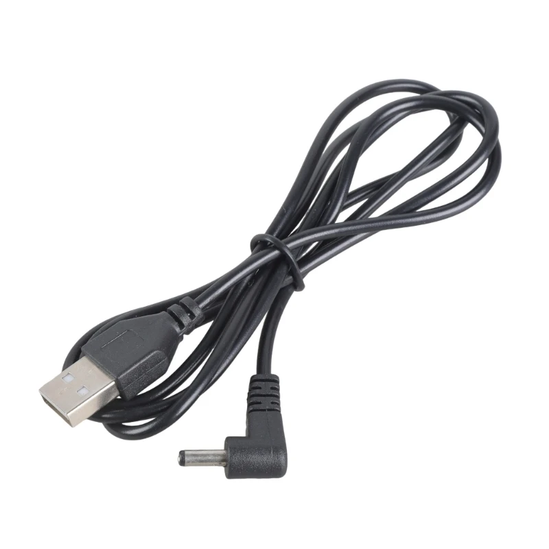  Flexible Plastic USB Power Cord 5V To 3.5x1.35mm Center Positive Link Home Electronics Addition