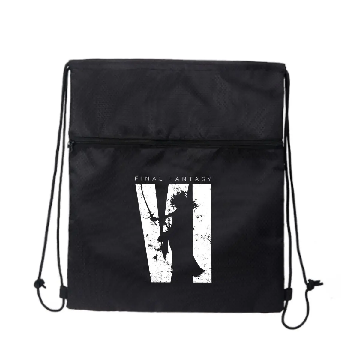 

Final Fantasy Series Графический рюкзак на шнурке Унисекс Школьная спортивная сумка для спортзала