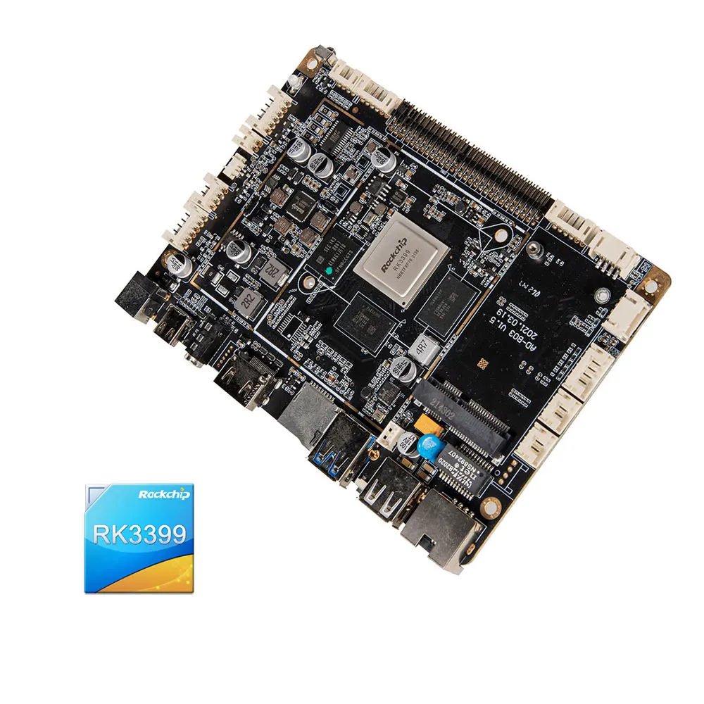 Placa base Android Hexa Core RK3399, placa de desarrollo Android, tarjeta SIM 4G LTE, placa de sistema operativo Android