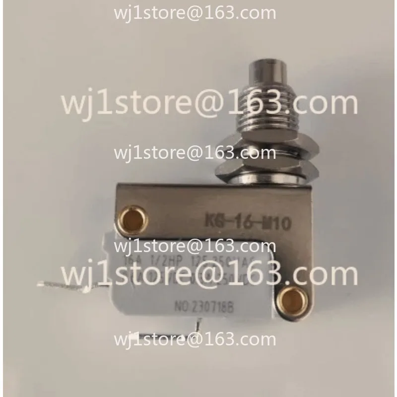 Replacement Micro Switch for Electric Fryer, with Metal Bracket & Spring Straight Handle Button (Specific Switch Part)