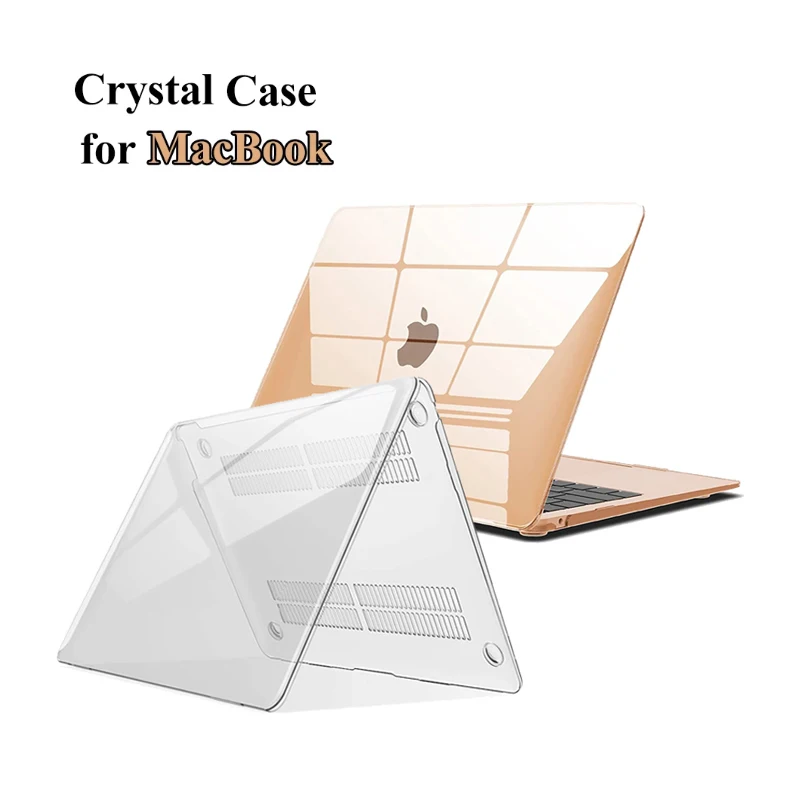 Fashion Crystal Case For  MacBook Pro 13.3 14.2 A2442 A2779 15.4 16.2 A2485 A2780 Air 13.3 M2 13.6 A2681 Hard Shell Cover Funda