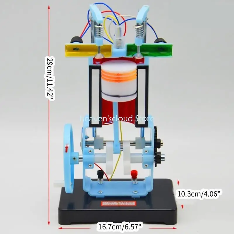 Y88B Physics Mechanics 4ストローク内燃焼エンジンモデルディーゼルエンジンモデル