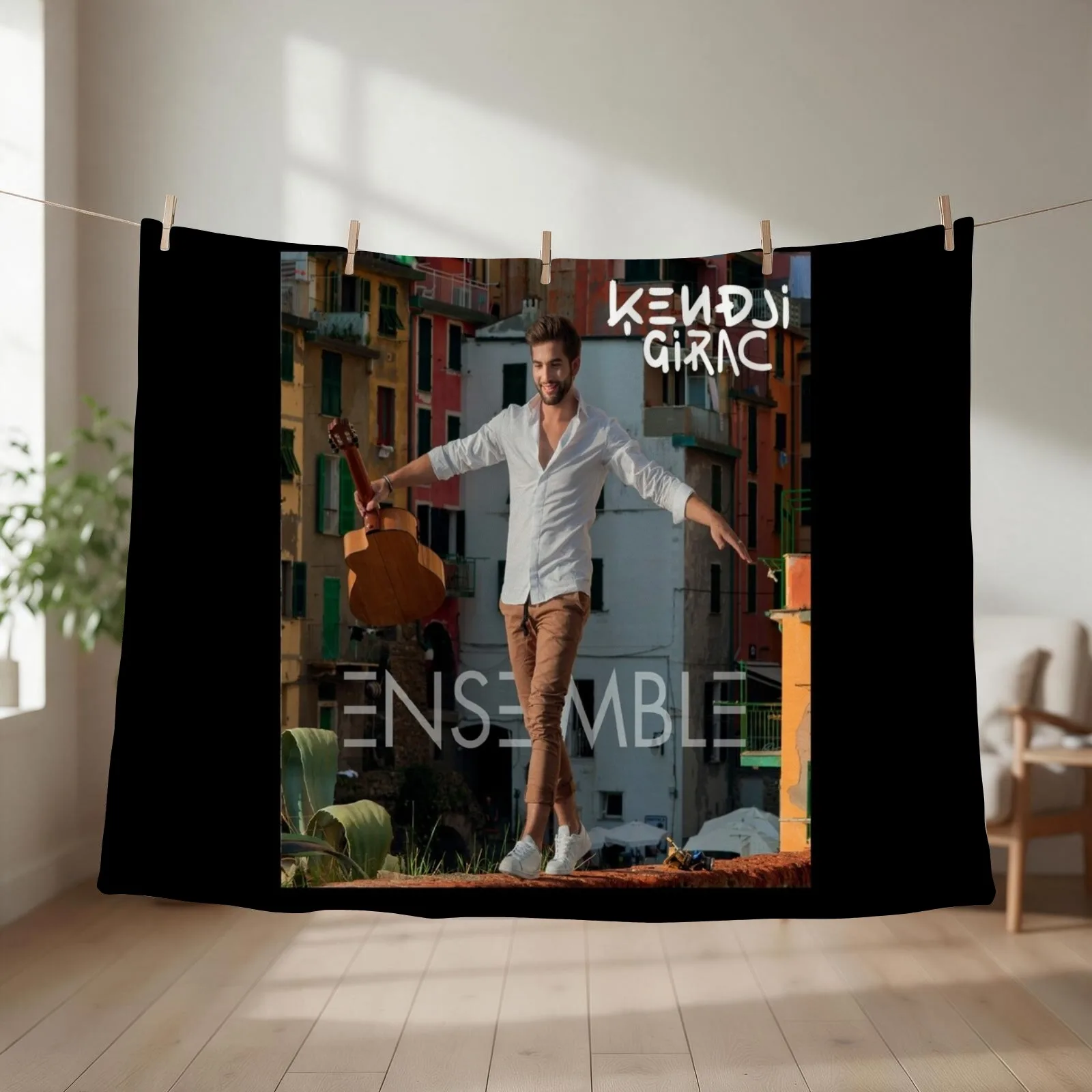 kendji Girac Throw Blanket Shaggy Baby blankets ands Plaid on the sofa Blankets