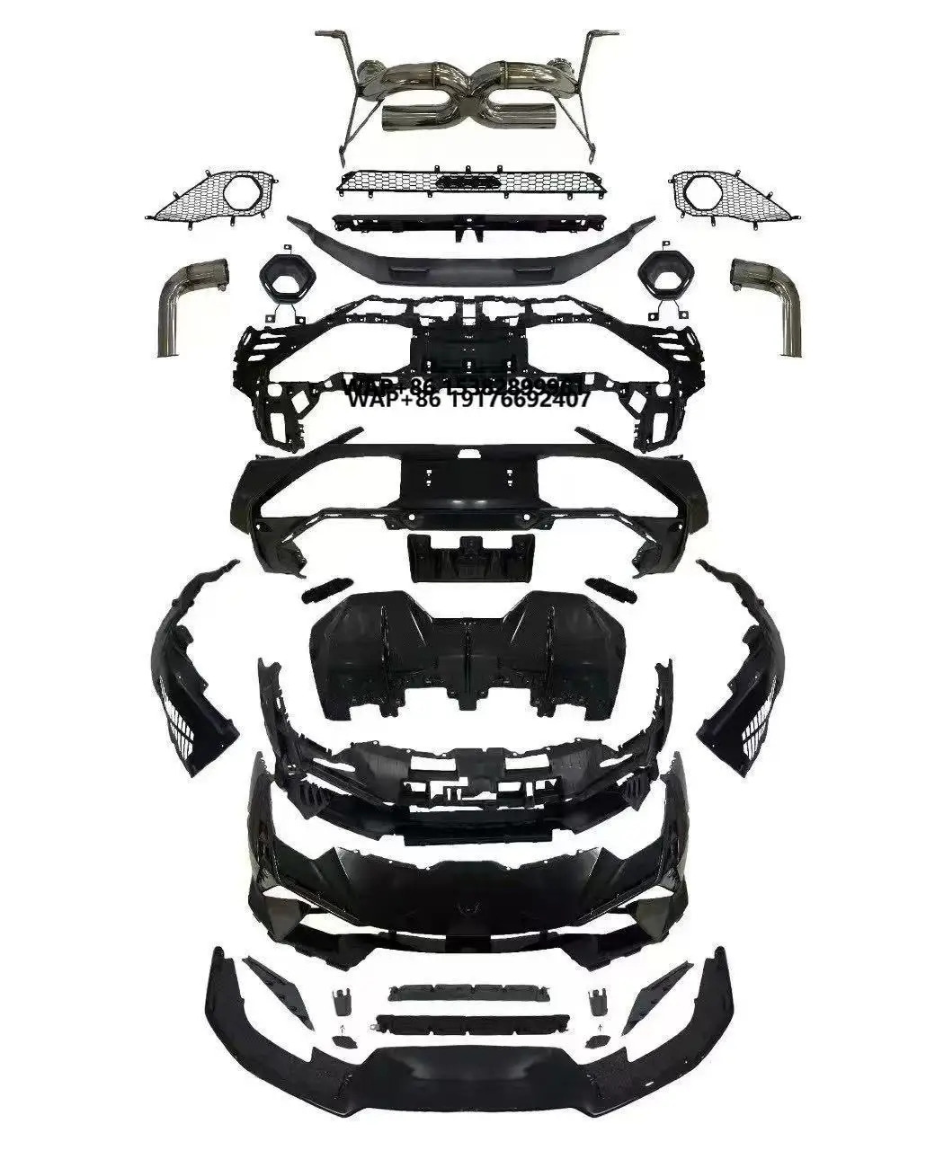 Applies to Lamborghini hurricane 580/610 upgrade. The new Lamborghini kit tecnica is installed without damage4T0807103ADGRU