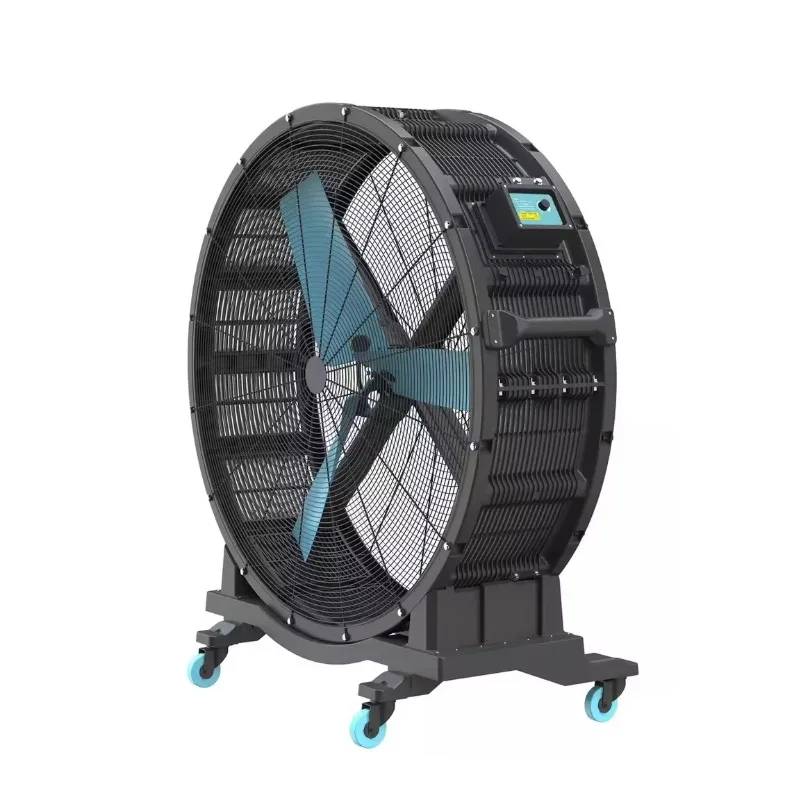 Large Air Volume Moving Large Fan 2m 1.5m 1m Factory Workshop Cooling Stadium Fitness Center Floor Moving Fan