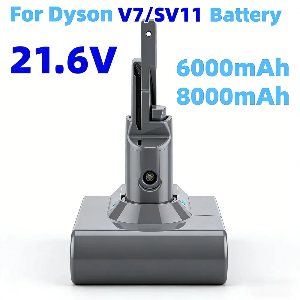 

Новая оригинальная аккумуляторная батарея 21.6V 6000mAh для пылесоса Dyson V7 Pro, замена перезаряжаемой батареи