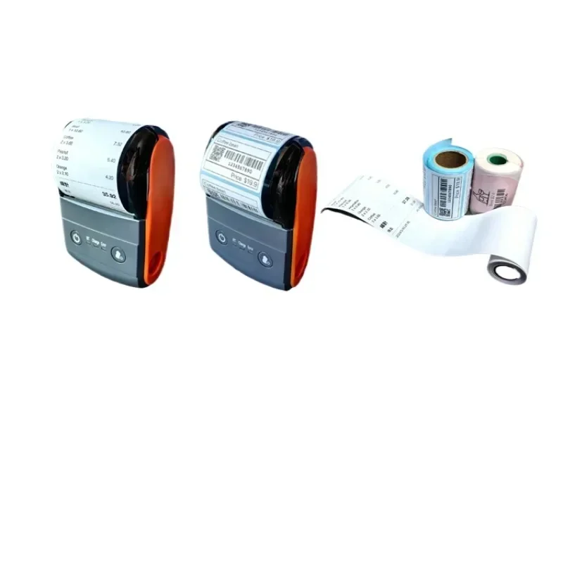 Mini 58mm Portable Small Receipt Hot Mobile Label Barcode Dot Matrix Sticker Bill Pos Imprimante impresprora Invoice Printer