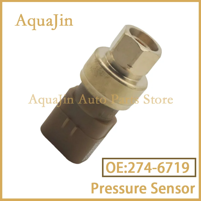 274-6719 Sensor de presión de aceite de motor para Ford F650 F750 2005 ~ 2007 Caterpillar CAT C15 C175 C27 E330D E336D E329D se adapta a nuevo 2746719