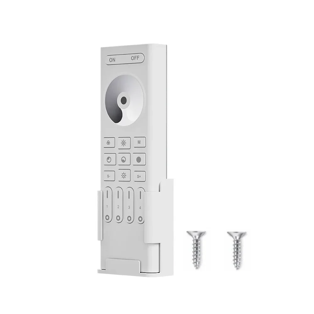 Contrôleur LED 2.4GHz RF RGB RGBWW CCT 4-Zone Gradateur À Distance Pour C01-05RF C01-05W C01-05Z WB5