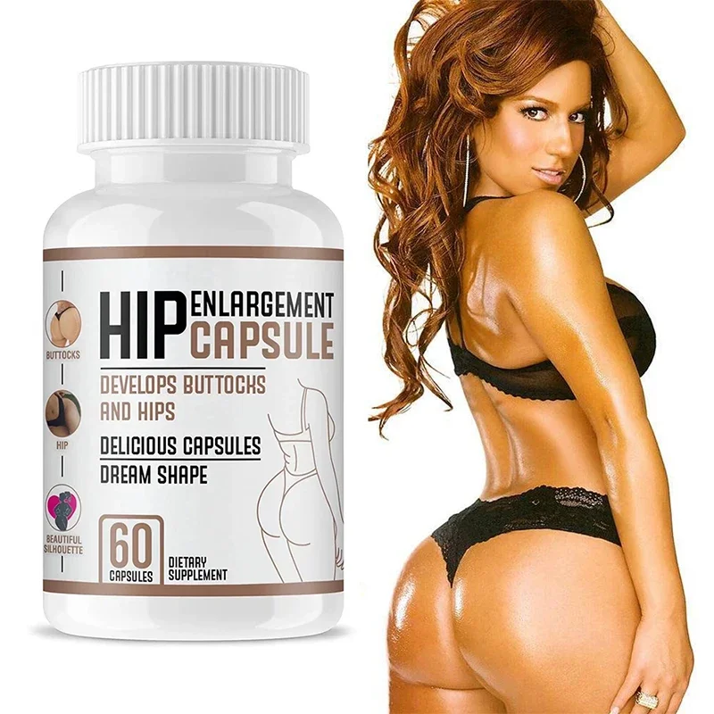 2 bottles of enhanced buttocks maca capsules+buttocks capsules plump buttocks and beautiful figure health food