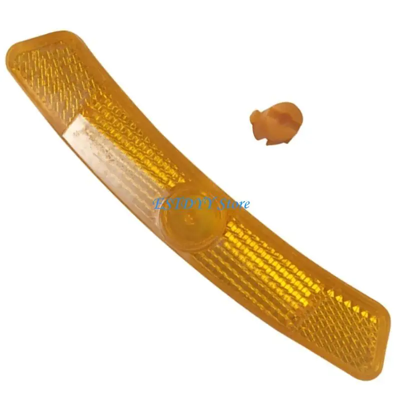 G6DE 8Pcs Waterproofs Bikes Spokes Reflectors Safety Reflectives Light