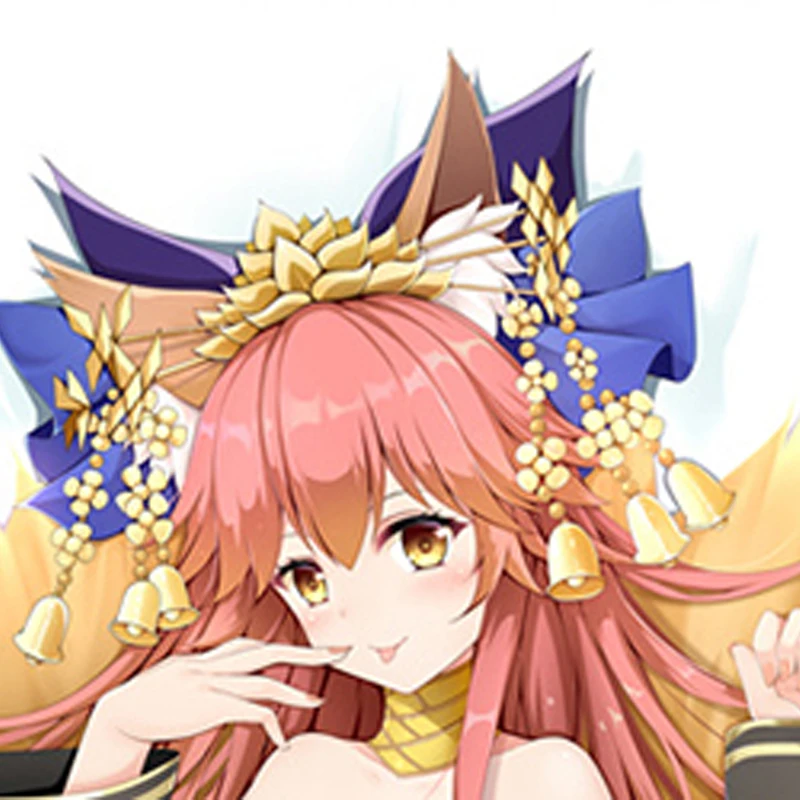 

Dakimakura Anime Pillow Case Tamamo-no-Mae Double-sided Print Of Life-size Body Pillowcase Gifts