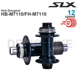 SHIMANO SLX HB-MT410-B HB-M7110 HB-M7110-B Front Hub  FH-MT410-B FH-M7110 FH-M7110-B MICRO SPLINE Rear FREEHUB 14812-speed