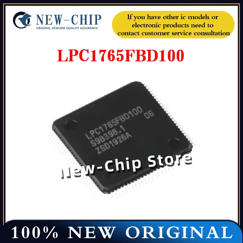 

1PCS-20PCS/LOT LPC1765FBD100 LQFP100 New Original LPC1765FBD
