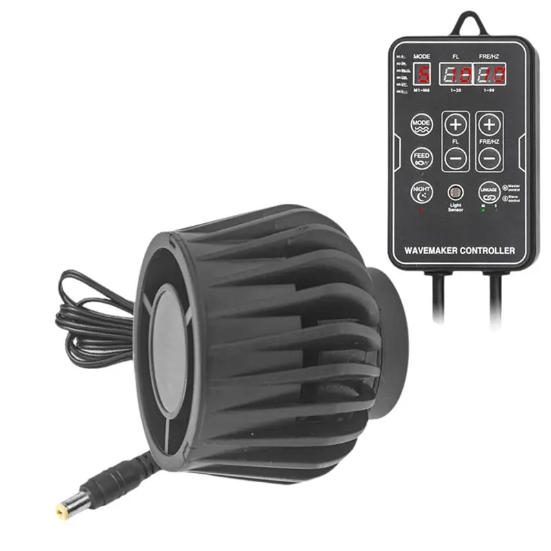 Water Inverter Pump Fish Magnetic Aquarium Wave Maker Powerhead Digital Led Display Controller EU Plug Fast-