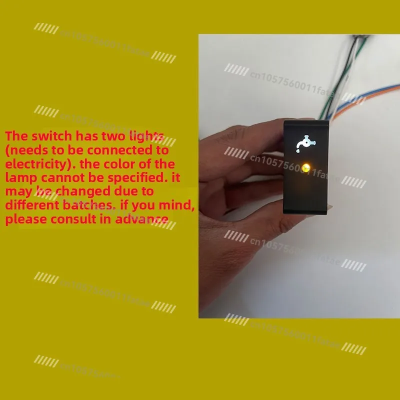 Applicable to auto parts new water-sprayed rear light switch dashboard top cabinet switch rocker switch