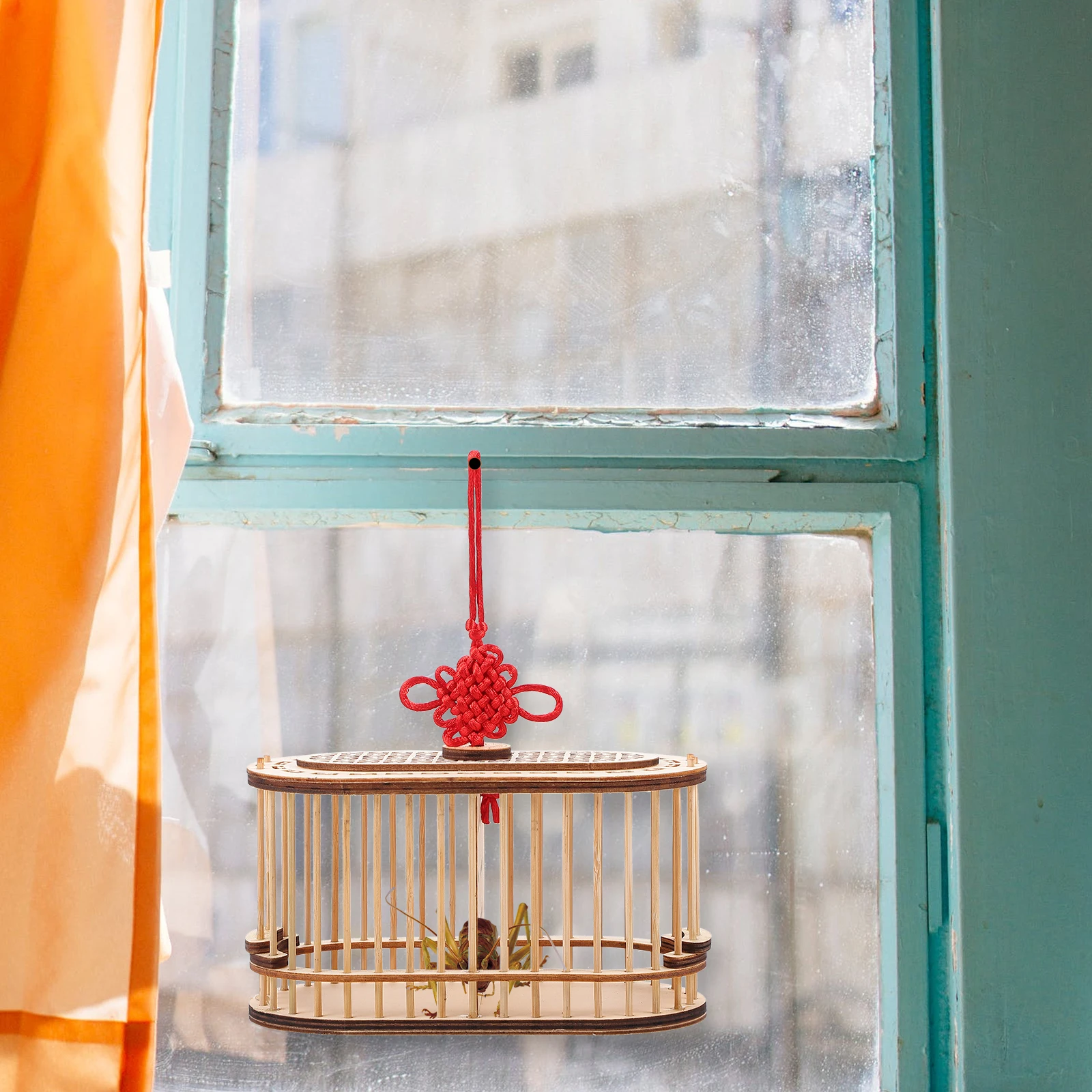 

Cage Mini Storage Wood Brown Container Basket Wooden Insect Cage Reusable Durable Safe Practical Functional