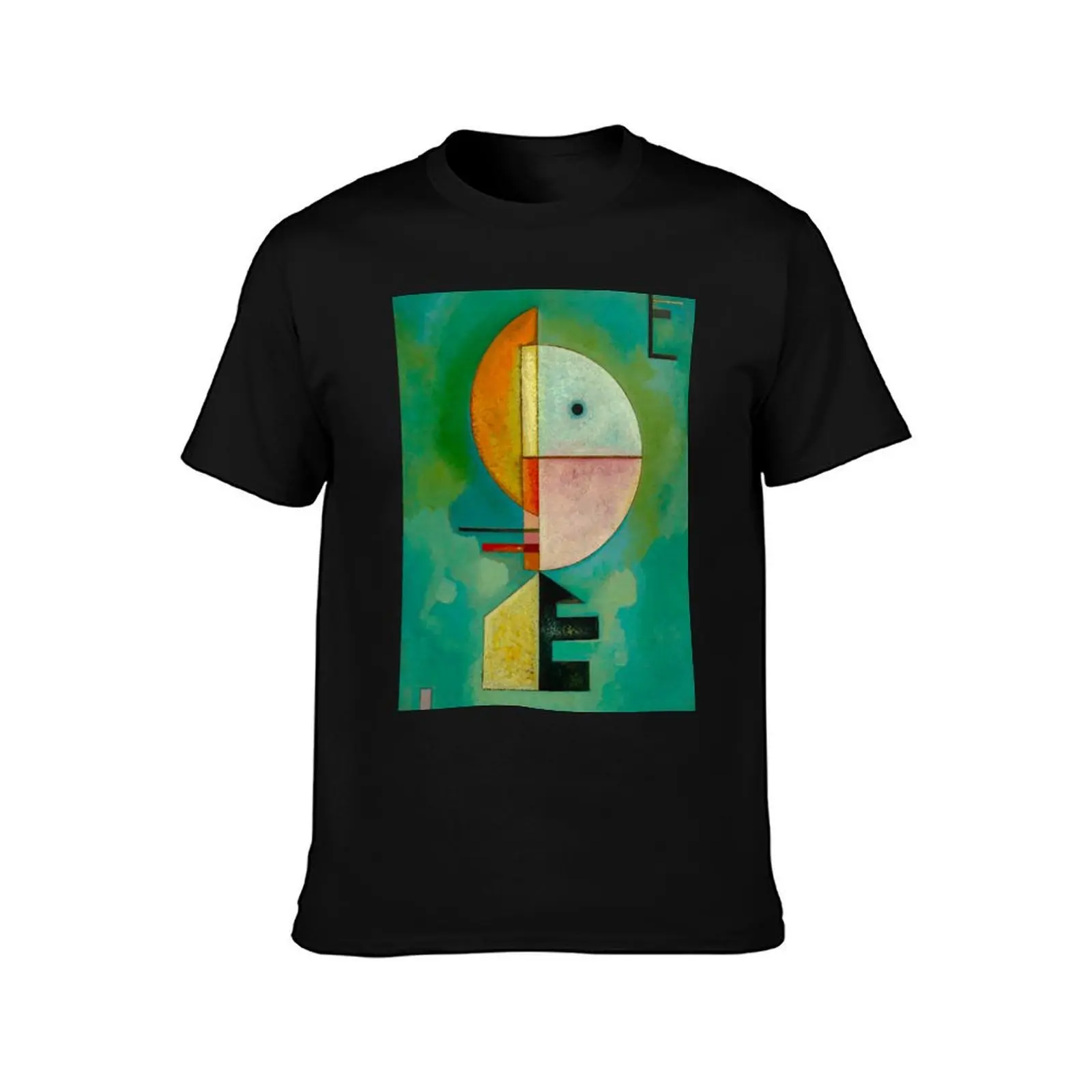 KANDINSKY HD - Upward 1929 T-Shirt t shirts for man cotton soft T-Shirt