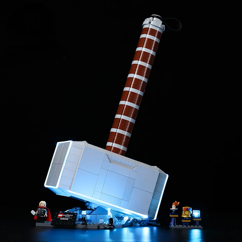 

No Model LED Light Kit for Thor's Hammer 76209