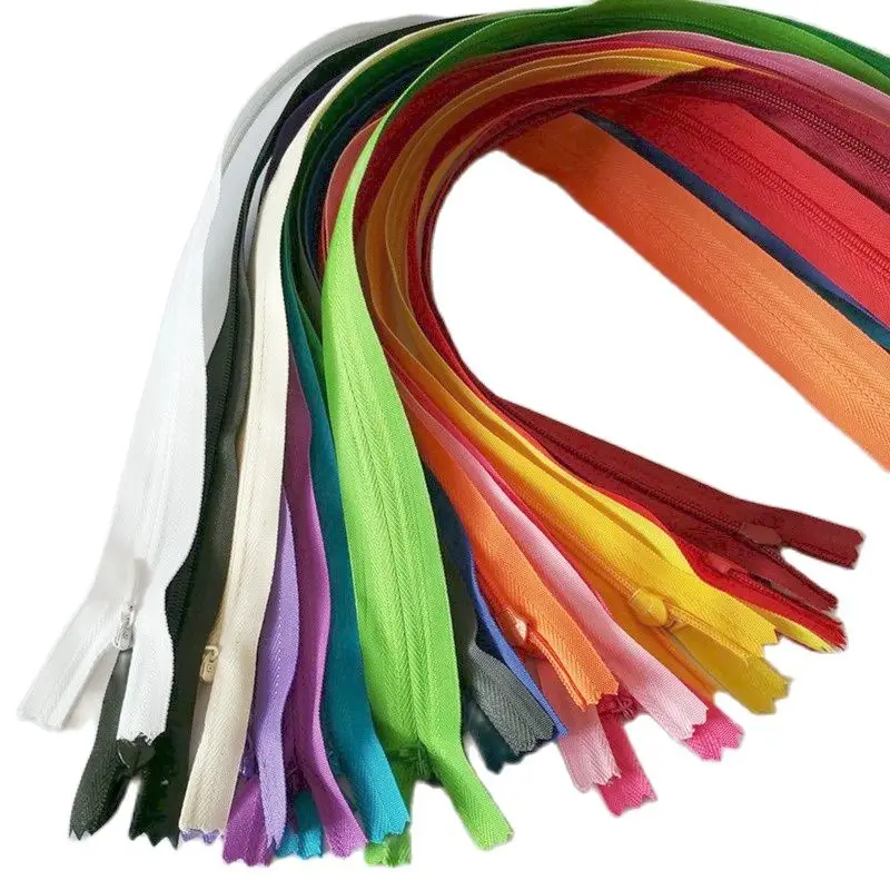 Mix color 5pcs Invisible zipper 60CM cushion Skirt Hidden Zipper DIY Material for sewing Garment accessories