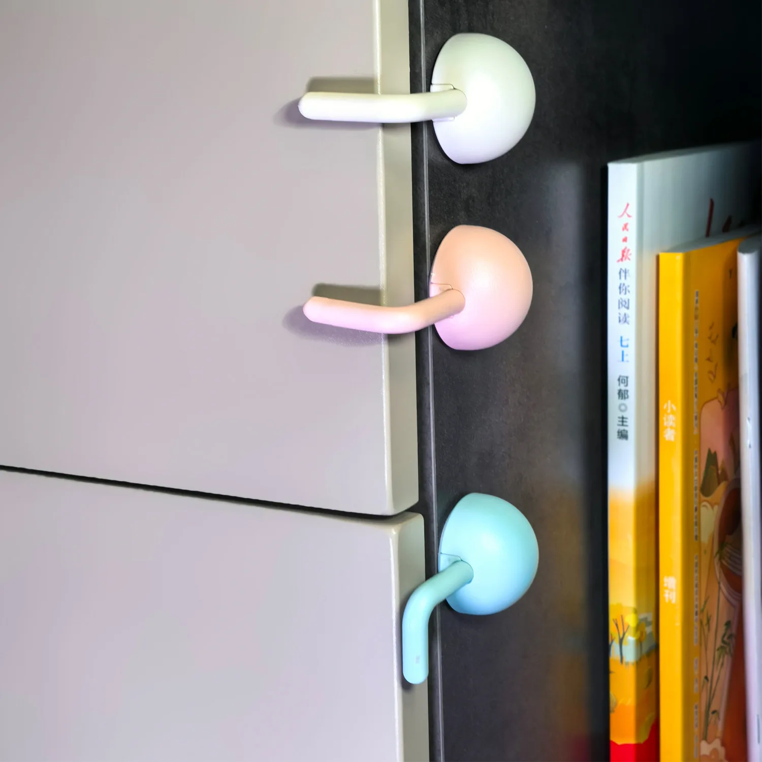 

3PPCS Drawer Lock for Children Babies Pets Drawer Safety Cabinet Lock Multifunctional Lock Buckle