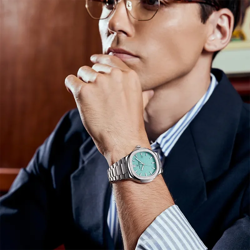 Mark fairwhale relógio de negócios para homem clássico moda à prova dwaterproof água relógio de pulso de quartzo masculino com calendário 2025 venda quente