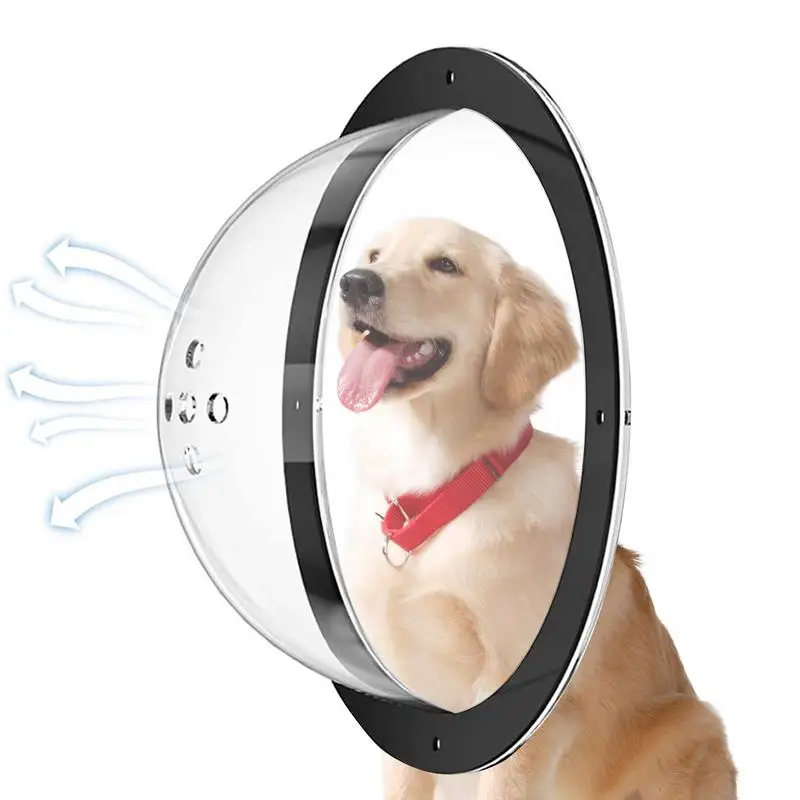 Acrylic Dome Window Porthole Window Pet Pets And Dogs Peek Bubble Window Dog Dome Fence Transparent Windows For Satisfying