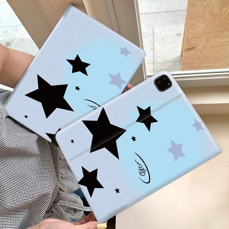 Blue stars TABLET CASE FOR iPad pro 10/11-Inch 2020/6th/7th /8th /Air 3rd/Air 4th/9th gen/Air 5th Gen 2022/Air 31