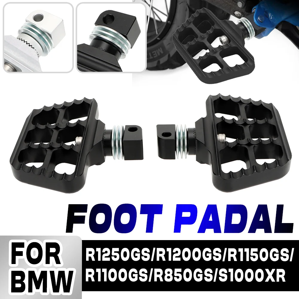 

Motorcycle Aluminum Rotatable FootPegs Pedal For BMW R1250GS Adv r1150gs r1100 gs R 850GS S 1000XR R1200GS LC Passenger Footrest