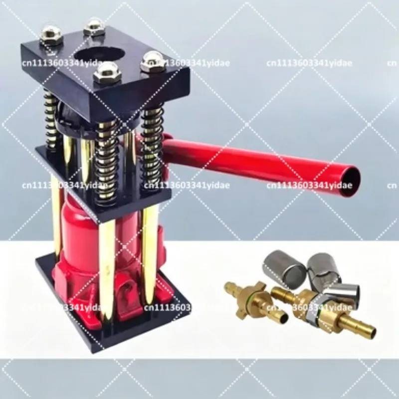 Manual Hydraulic Crimping Tool for High Pressure Tubes 8-Tooth D-Type Hose Crimper 8-22mm