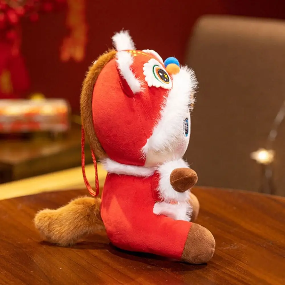 السنة الجديدة التميمة الكرتون الحيوان الحصان محشوة اللعب 16/20/25 سنتيمتر محظوظ الصينية زودياك الحصان الأحمر لطيف المهر أفخم دمية مهرجان هدية