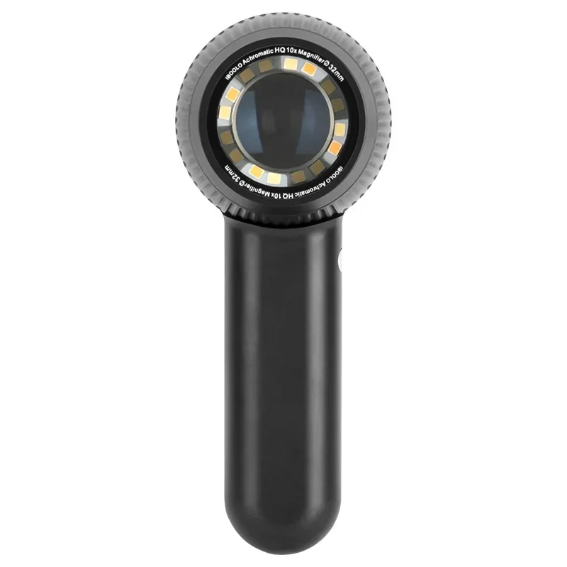 high technology 10x dermoscopy 90 degree polarized light with 3 levels led light for dermatologist fast shipping