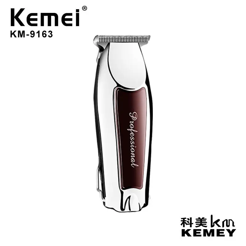 

Kemei Hair Clipper Professional Hair Cutting Machine Electric Trimmers Beard Shaver For Men Rechargeable Haircut Barber KM-9163