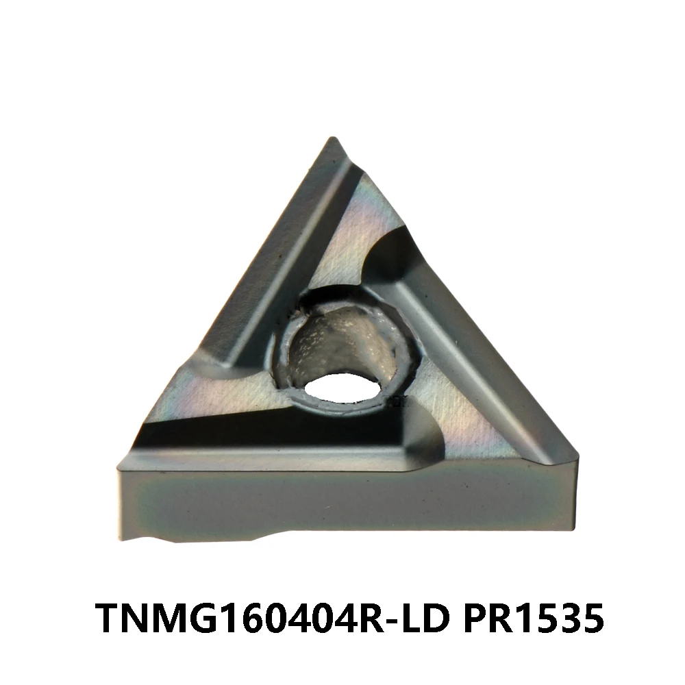 Original TNMG160404 TNMG 160404 R LD  TNMG160404R-LD PR1535 60° Insert TNMG331R-LD Carbide Blade Turning Tools Machine CNC Lathe