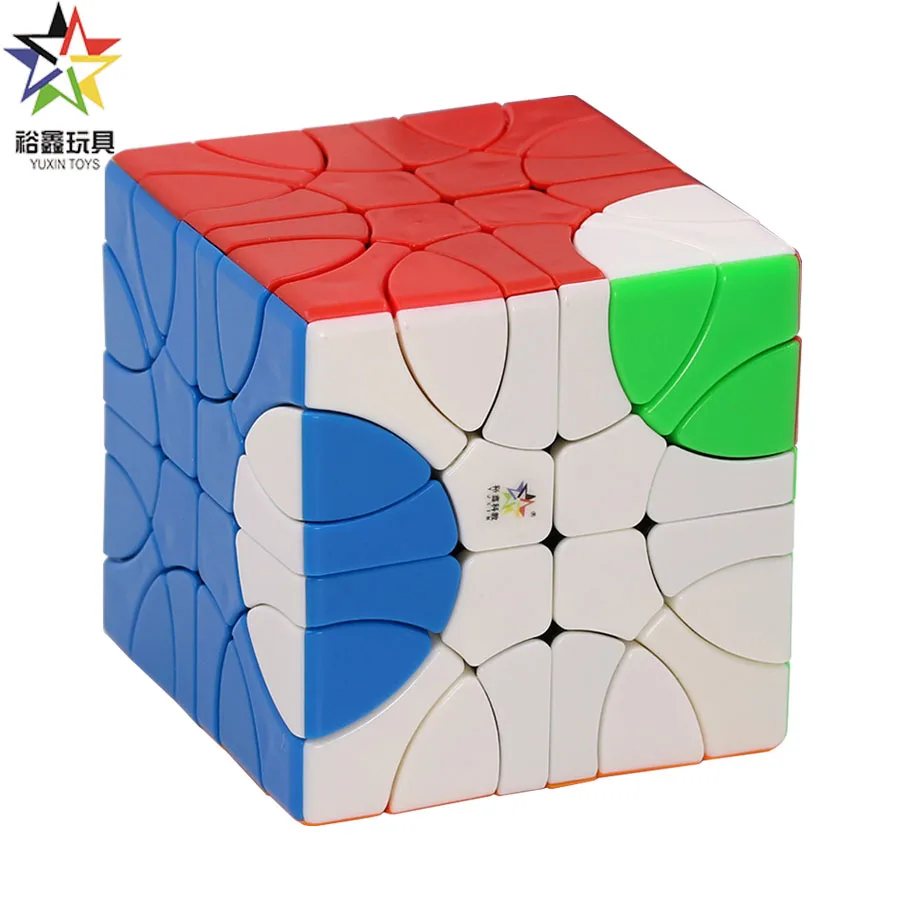 

YuXin Magic Puzzle LittleMagic Угловой вертолет Поворотный куб 2x2 без наклеек Cubo Magicos головоломки Special Twist Toys Game