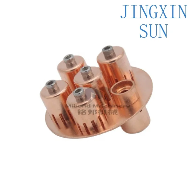 Copper bubble plate for Distillation column sight glass tee Bubble plate Distiller