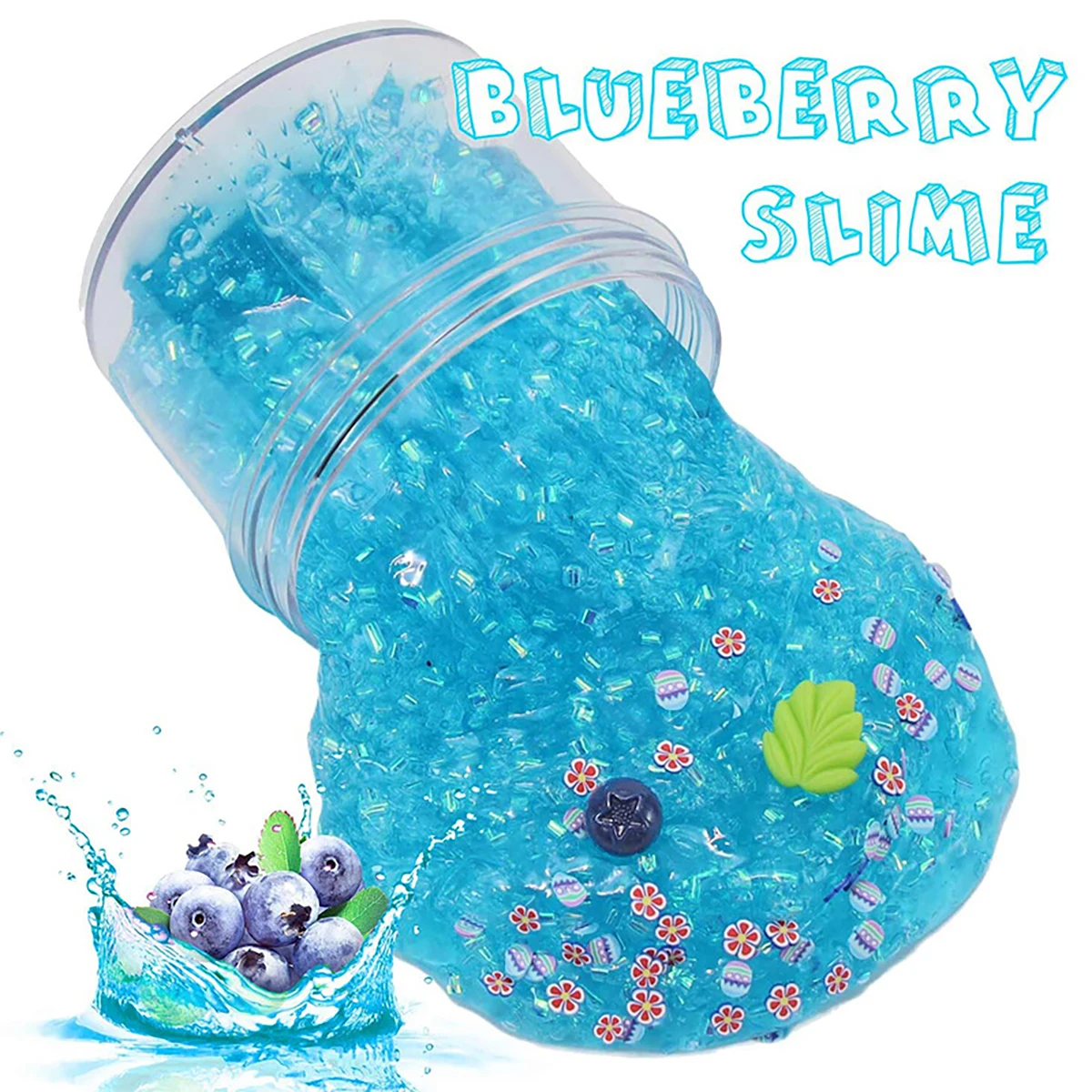 Tranches de fruits en céramique pour adulte, slime, cristal, noix de coco, doux, décompression, relaxation, humeur apaisante, pu123, 70ml