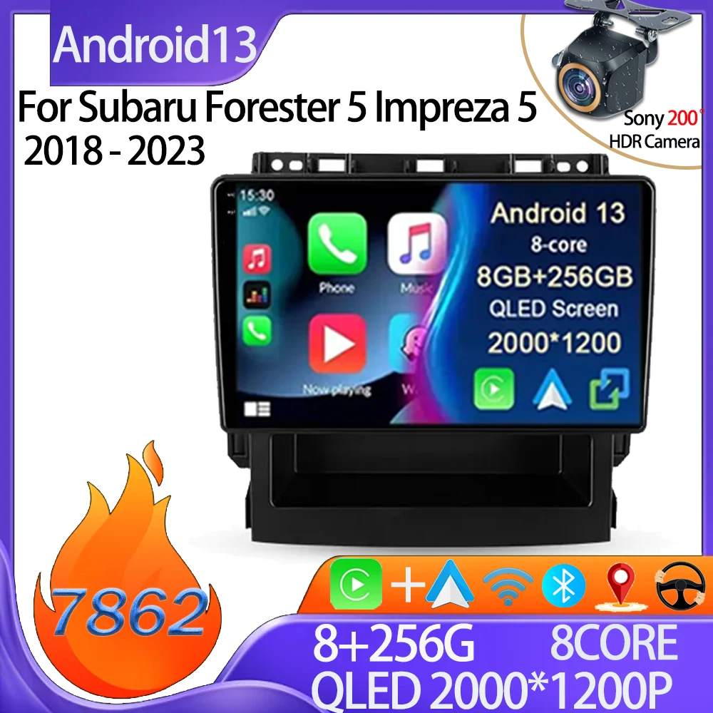 

Android Radio For Subaru Forester 5 Impreza 5 2018 - 2023 Auto Radio Stereo Head Unit Multimedia Player GPS Navigation No 2din