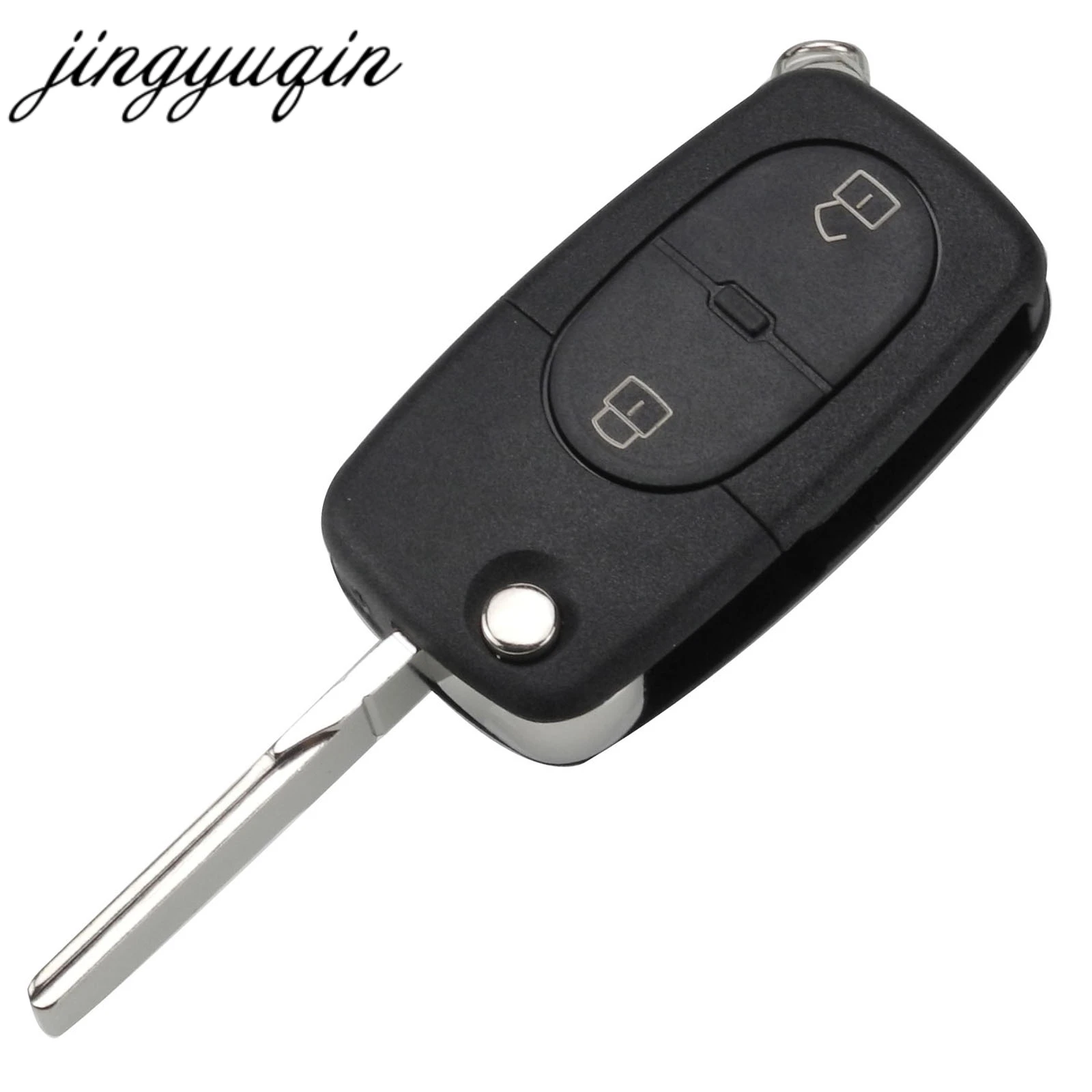 jingyuqin 1J0959753A Car Remote Control Key 2 Button Smart Transmitter 433Mhz For VW Volkswagen Passat Golf MK4 1J0 959 753 A