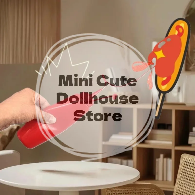 

Joke Ketchup Squirt Magic Trick Toy; Perfect Surprise Gifts For Fool's Day Pranksters