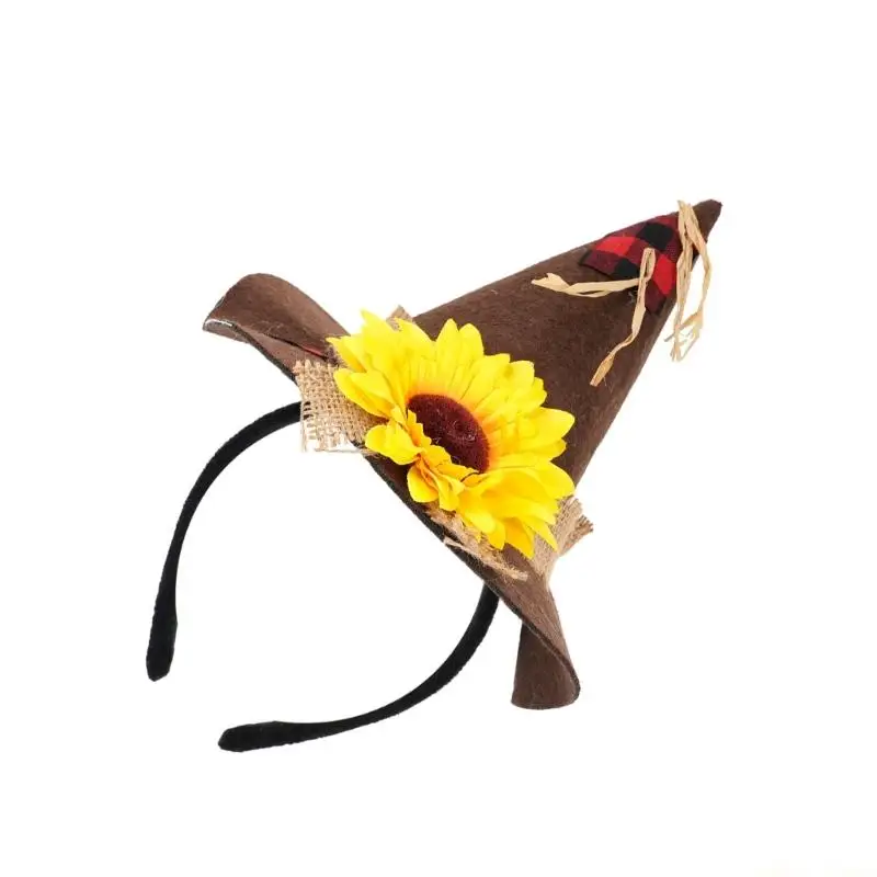 31BF Autumn Harvest Charakterhut mit passenden Handgelenk- und Fußfesseln für Erwachsene